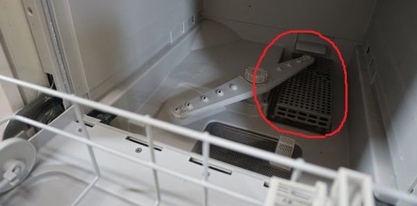 dishwasher heater